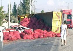 Konya'da trafik kazası: 1 ölü, 2 yaralı